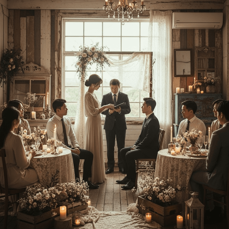 สถานที่จัดงานแต่งงานสไตล์ Micro Wedding